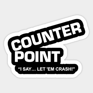 Counter Point Sticker